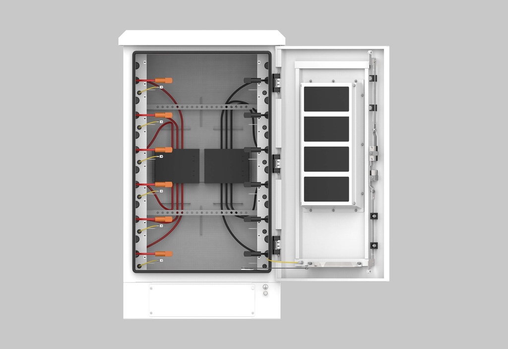 ZYC voorbedrade kast voor 6 modules - outdoor IP55