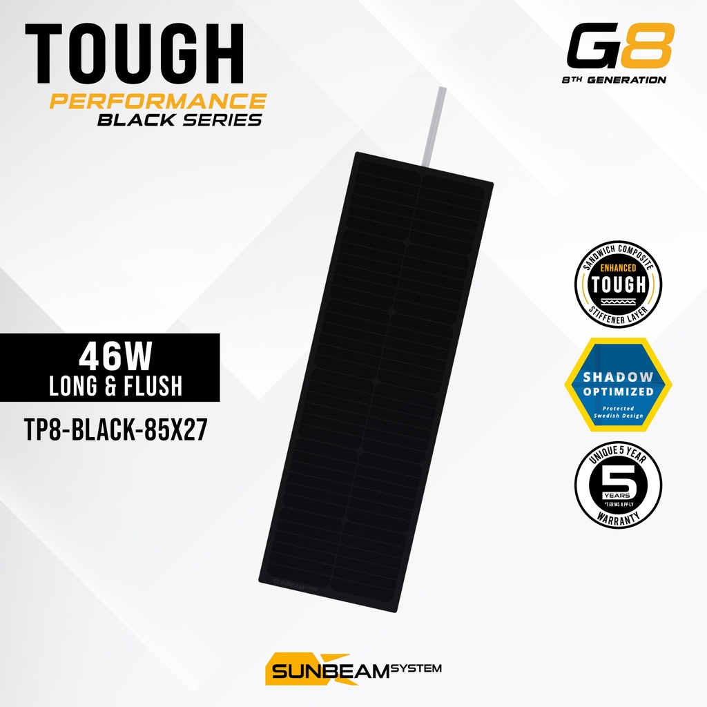 Tough G8 Performance 46W Long Black