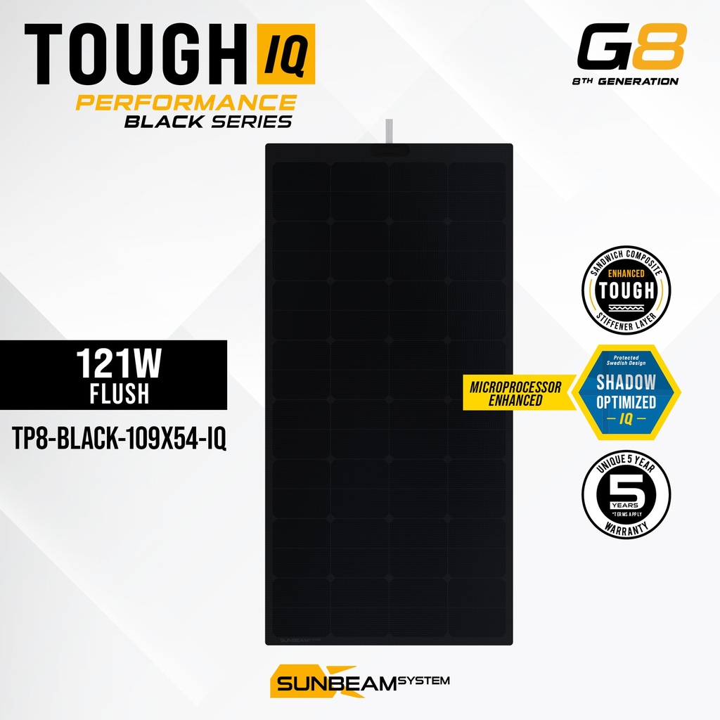 [SB-TP8-BLK-109x54-IQ] Tough G8 Performance IQ 121W Black