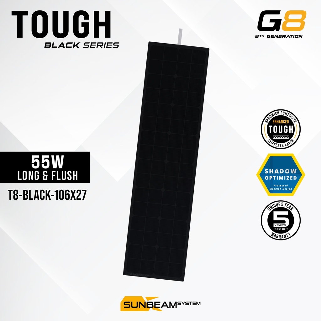 Tough G8 55W Long Black