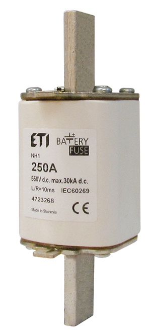 [ETI-416801737] Meszekering NH2 gBat 400A/550V DC