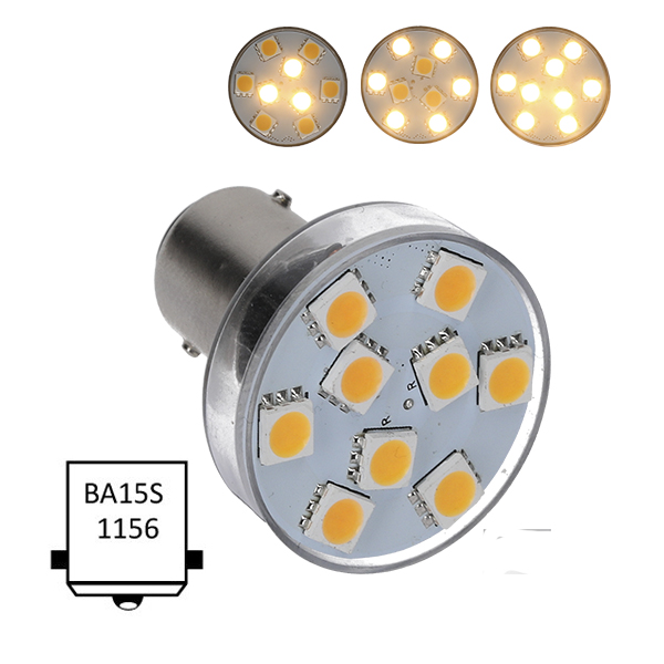 NauticLed Ba15S-XB09-3SD