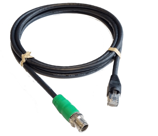 [SR00016078001] Ethernet kabel - groen M12 - RJ45