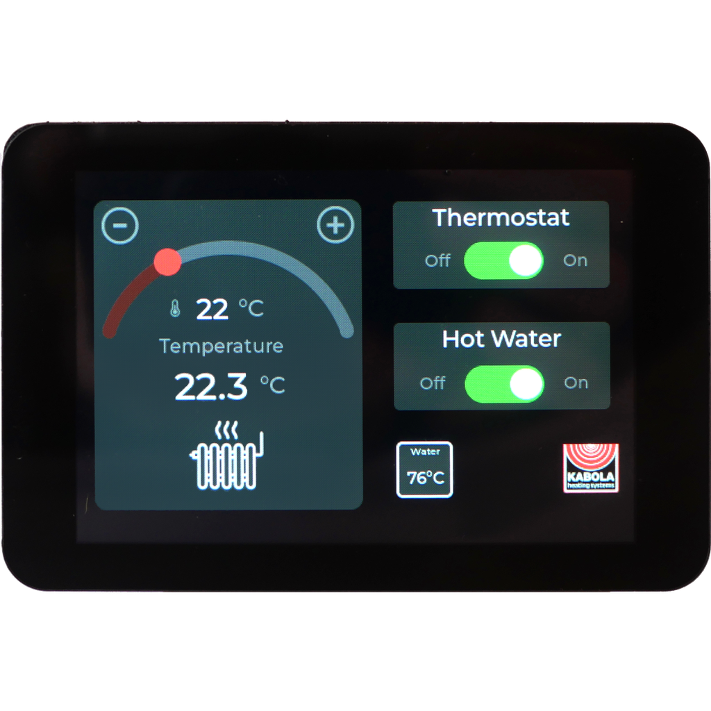Kabola wifi thermostaat hete lucht regeling