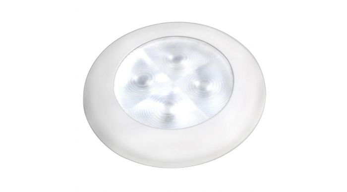 Hella marine plafonnier - wit led licht - witte ring