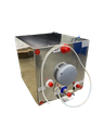 Quick boiler 25 liter rechthoeking - MET DEUK